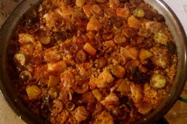 Παέγια-μπριάμι: απευθείας απ' το μποστάνι