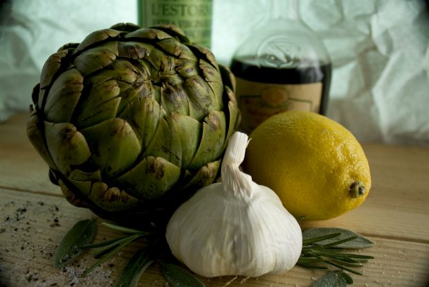 Πατέ με αγκινάρες και σπανάκι