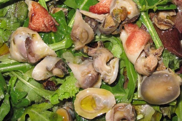 Πράσινη νηστίσιμη θαλασσινή σαλάτα