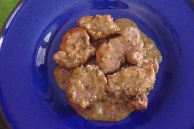 Ψαρονέφρι με μέλι, θυμάρι και μουστάρδα