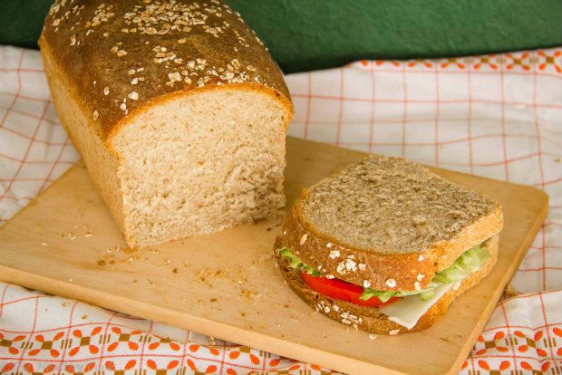 Ψωμί του τοστ από σπίτι