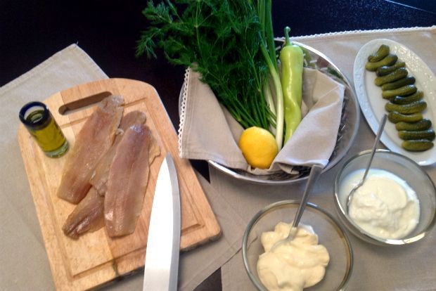 Ρεγγοσαλάτα που ζητάει τσίπουρο