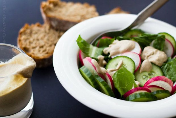 Σαλάτα με ντρέσινγκ χωρίς λάδι