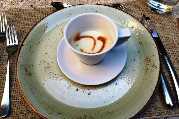 Σούπα βελουτέ με κουνουπίδι, The Margi