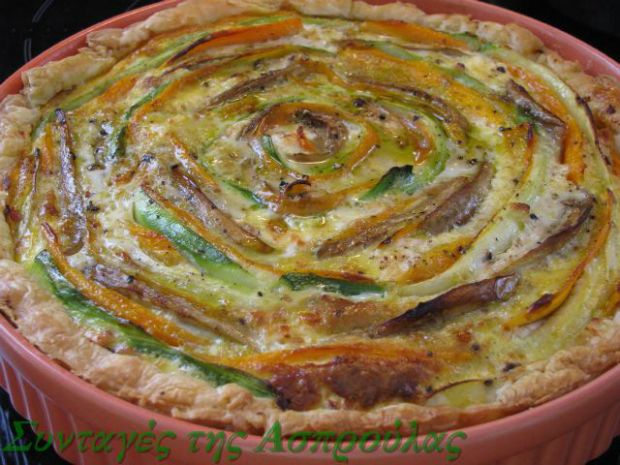 Σπείρα λαχανικών, η πολύχρωμη