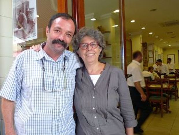 Στην Πόλη, με τη Μαριάννα και τον Μουσά