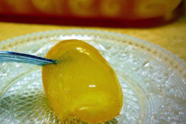 Τα κρητικά: γλυκό περγαμόντο