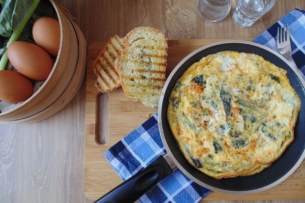 Τα Κρητικά: Ομελέτα με τσιμούλια