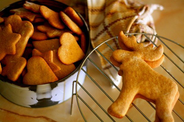 Τα βουτυρένια μπισκότα των Χριστουγέννων