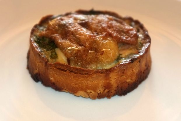 Τάρτα κοτόπουλου με σκέπη