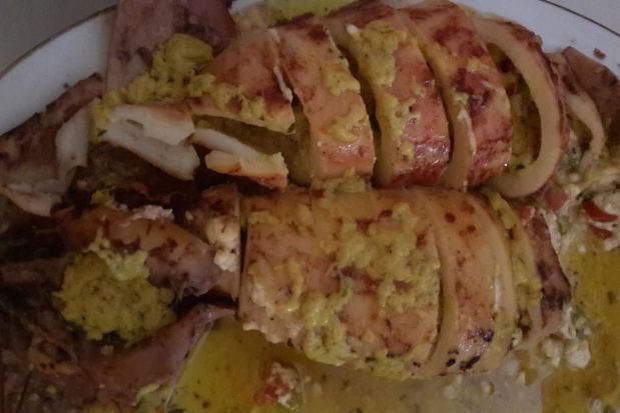 Θράψαλα γεμιστά, για δύο γονείς και τρία βάσανα