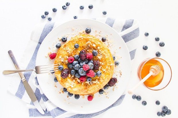 Τηγανίτα με κουρκουμά για δίαιτα