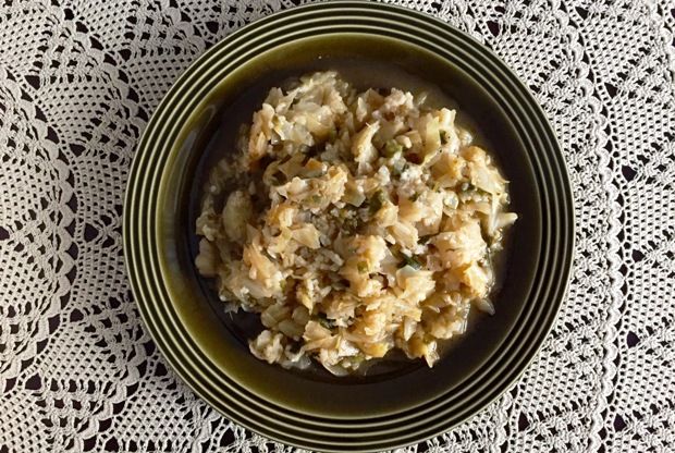 Το λαχανόρυζο της μαμάς μου τρώγεται με ρέγγα