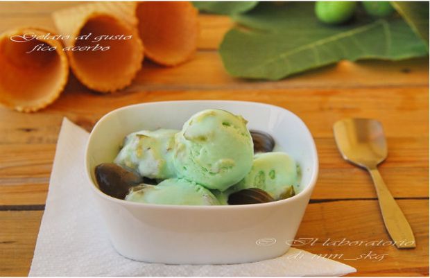 Το λαχταριστό σπιτικό παγωτό σύκο