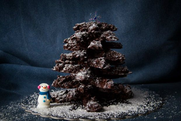 Το σοκολατένιο δεντράκι των Χριστουγέννων