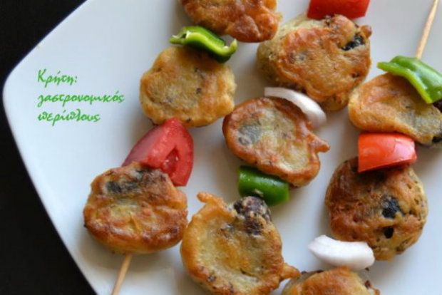 To σουβλάκι του χορτοφάγου: Τηγανητοί γίγαντες της γιαγιάς Δημητρίας!