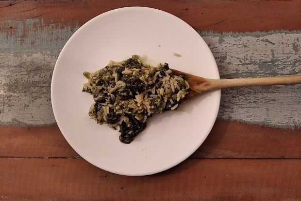 Το σπανακόρυζο της Πόλλυς