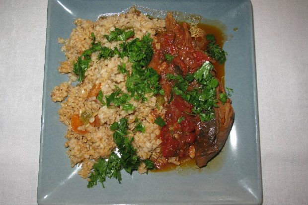 Τόνος ραγού με ρύζι