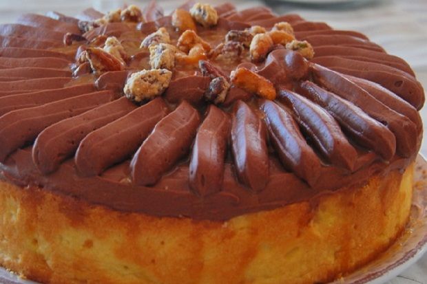 Τούρτα «αρμονία καραμέλας»