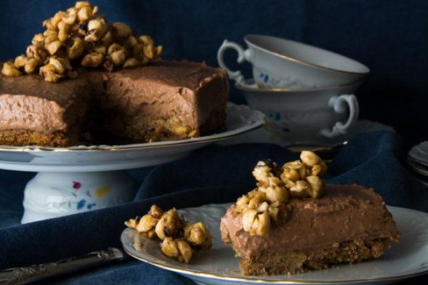 Τσιζκέικ με νουτέλα