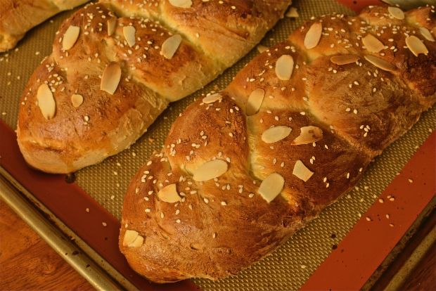 Τσουρέκι δίχως αυγά, με καρότο και κολοκύθα