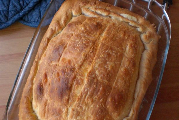 Τυρόπιτα χλιδάτη, με μπεσαμέλ