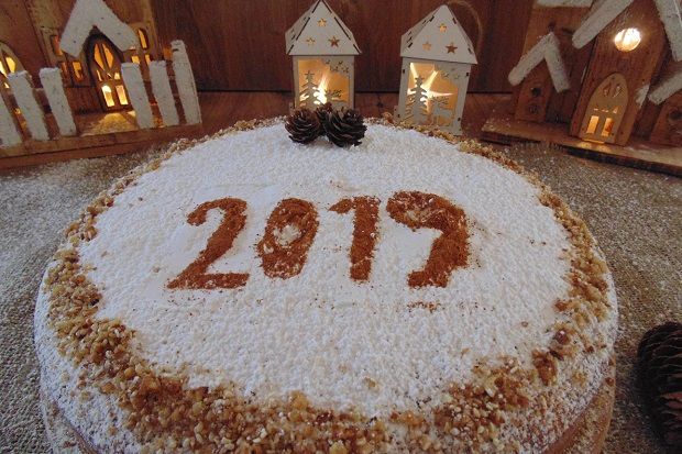 Βασιλόπιτα  με μπαχαρικά